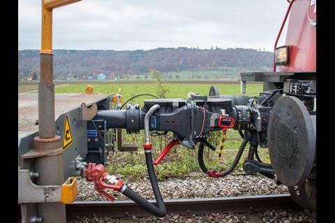 SBB Cargo has begun using automatic couplers as part of a project which it see as a important step towards partial automation of 'last mile' rail operations.